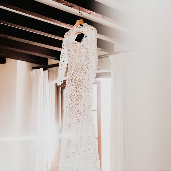 Monique Lhuillier Atherton Wedding Dress / Gown Size 6 - Picture 13 of 16